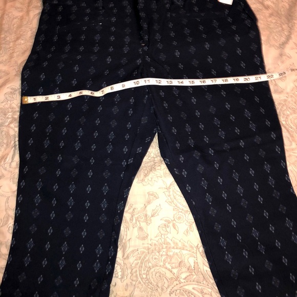 Gap Skinny Ankle Mid Rise Blue Pants - Picture 6 of 7